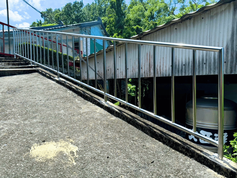 斜坡道安全不銹鋼欄杆